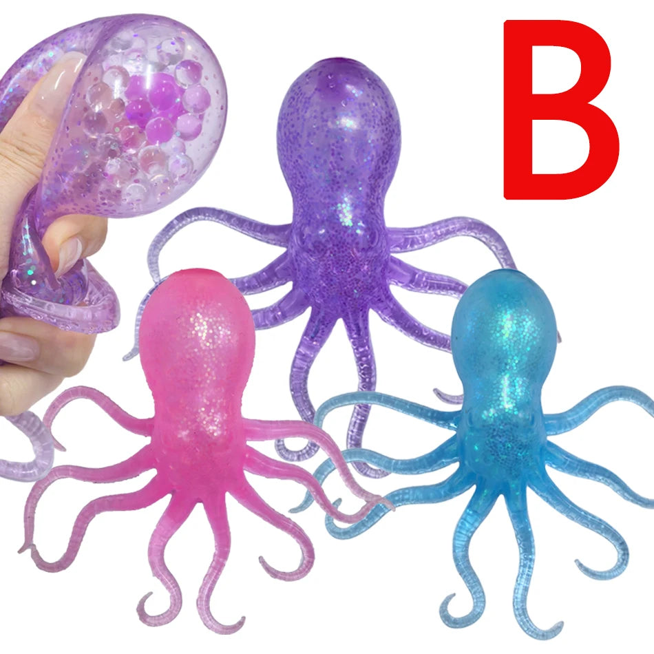 5.5 inch Squishy Ocean Octopus Squeeze Fidget Toy