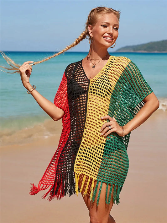 Crochet Swim Suit Cover Up Variety of colors