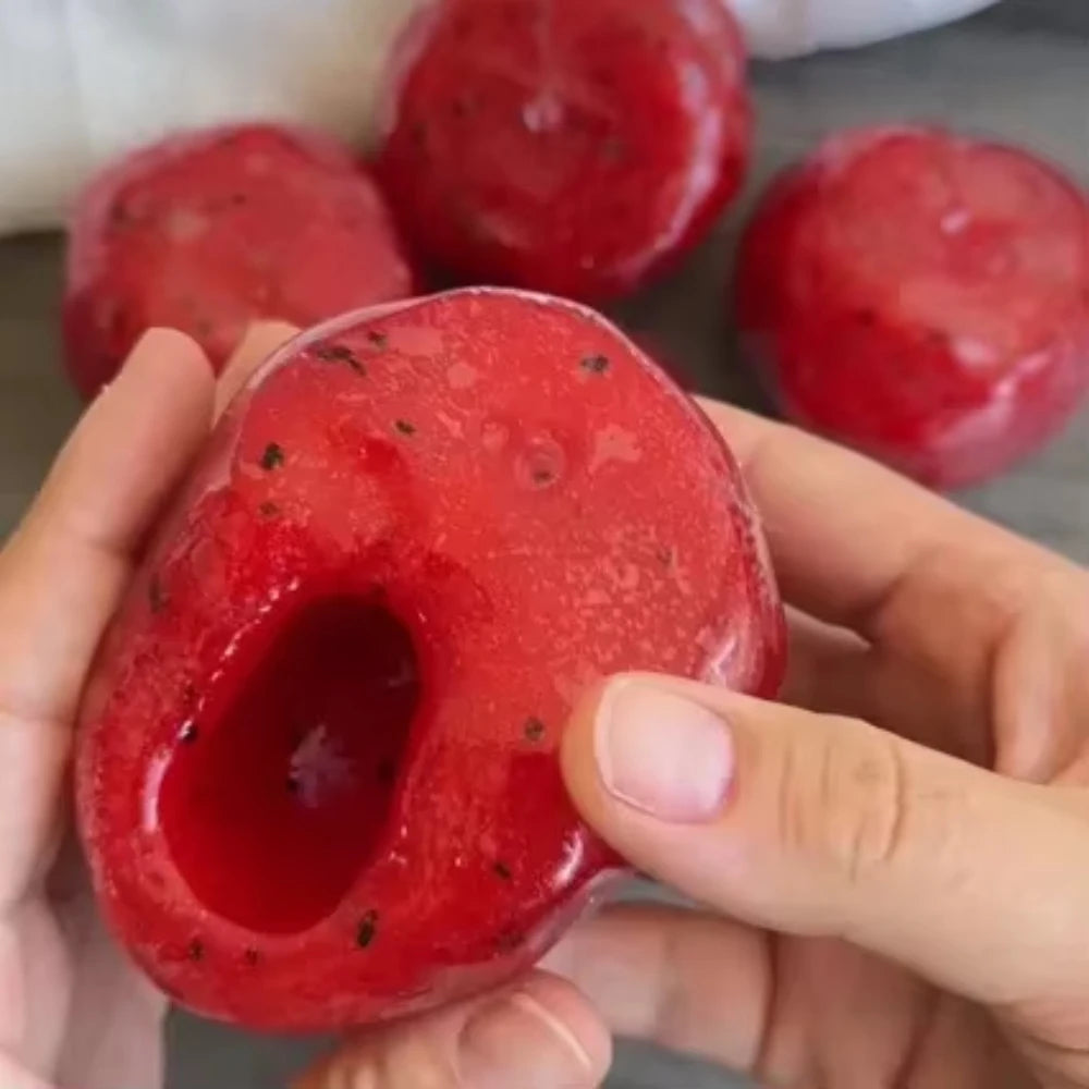 Handmade Watermelon Slushy Squishy Toy Soft Slow Rebound Stress Relief