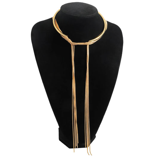 Collar Tassel Necklace Light Luxury