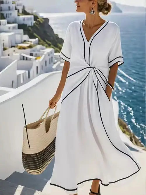 Boho Dress for Cover-up or Ready-to-Wear Tunic in 8 Colors