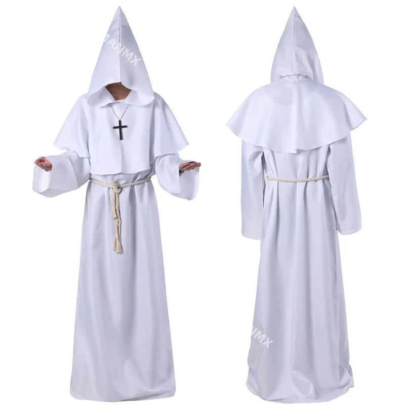 Medieval Monk Robes, Wizard Costumes, Priest Costumes
