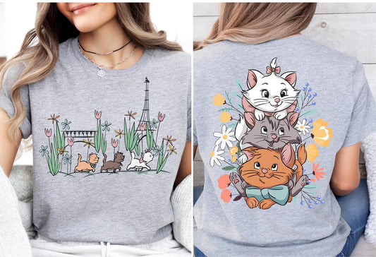 The Aristocats T-Shirt Casual Versatile Fun