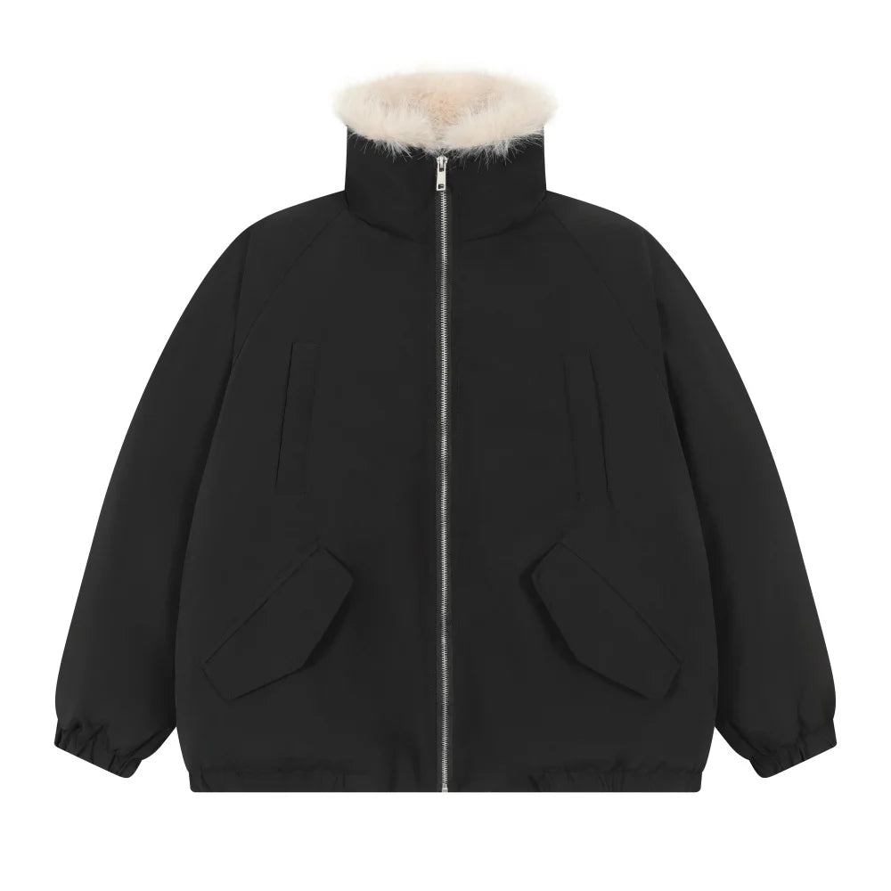 Lightweight Down Puffer Jacket with Pockets and Luxury Padding for Warmth. Also comes in Black
