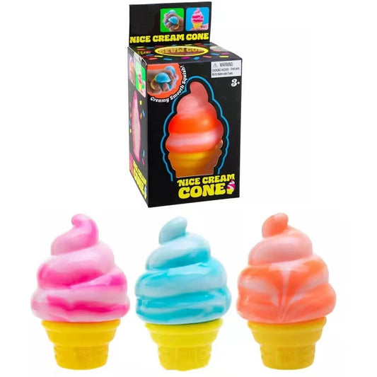 Ice Cream Stress-relieving Ball with ZERO Calories!!! Reduces Anxiety, Releases Stress, Tactile Sensory Tool for adults and children
