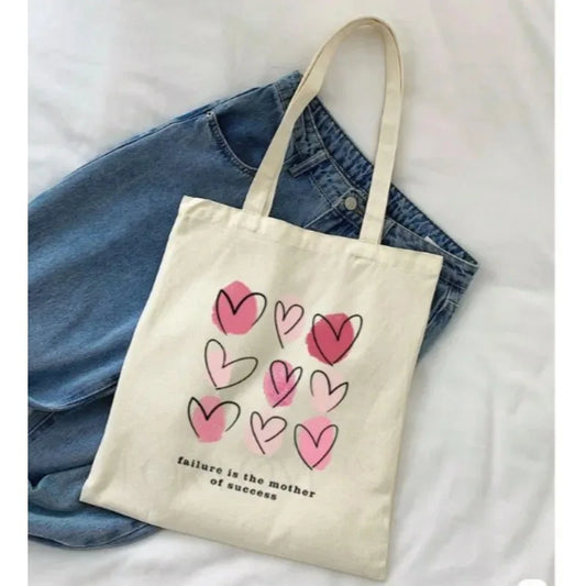 Great Gift Bag, Floral Pattern Print Canvas Multifunctional Tote. Can even be used to pack gifts in! Why Use Paper??