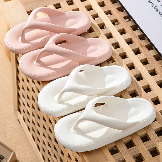 Bouncey sole flipflops in an assortment of colors
