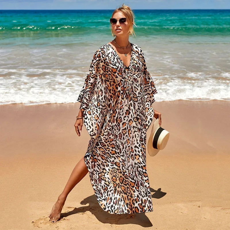 Women's Plus Size V-Neck Batwing Caftan Cover-Up Loungewear 30 Designs
Designs