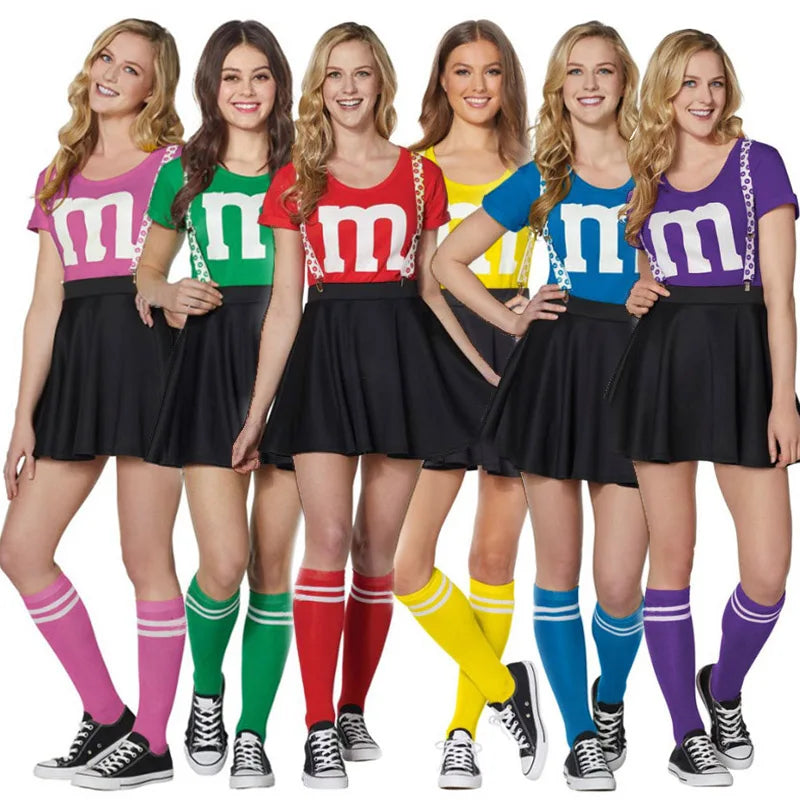 Women's M&M's Halloween Team Costumes