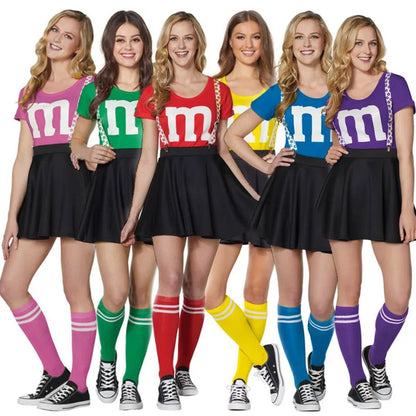 Women's M&M's Halloween Team Costumes