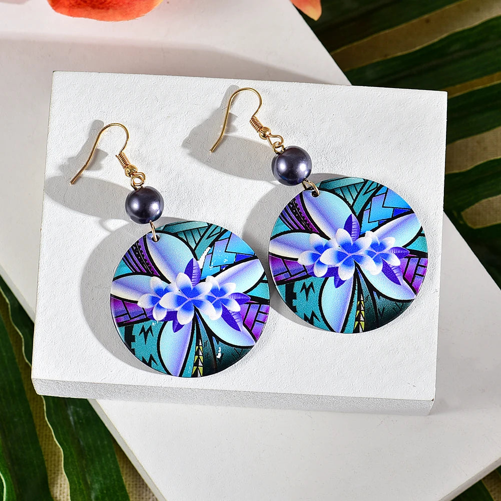 Hawaiian Polynesian Plumeria Flower Earrings. 53 variations