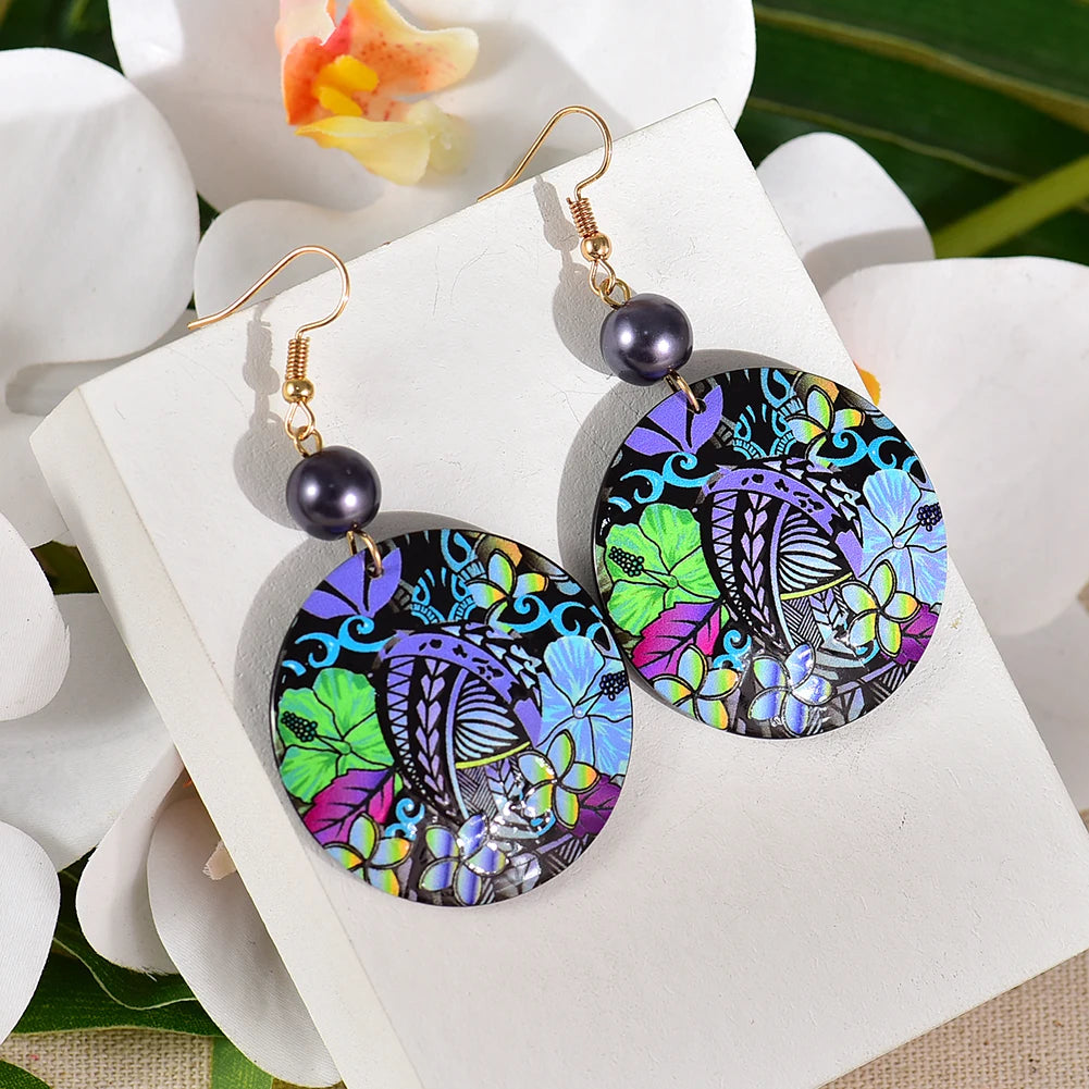 Hawaiian Polynesian Plumeria Flower Earrings. 53 variations