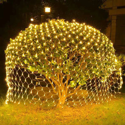 Christmas Snowflake LED Net Lights