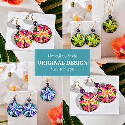 Hawaiian Polynesian Plumeria Flower Earrings. 53 variations
