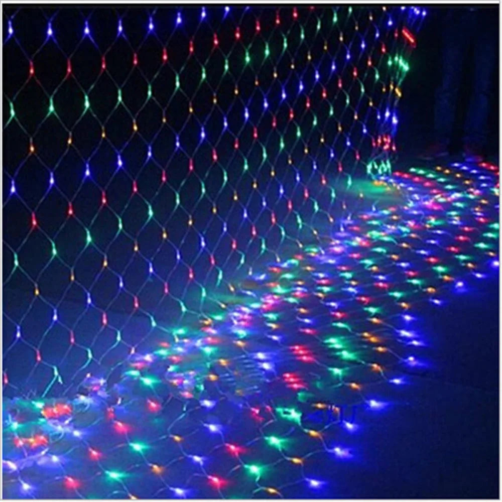 Christmas Snowflake LED Net Lights