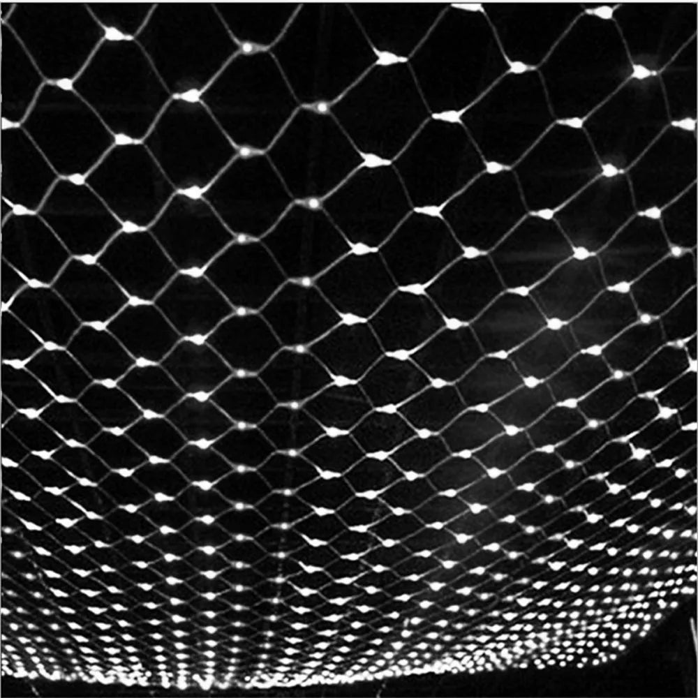 Christmas Snowflake LED Net Lights