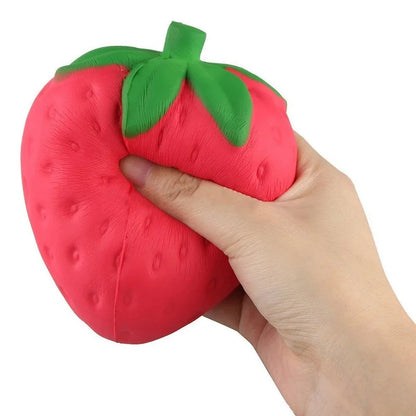 Super Jumbo Strawberry Squishy Cream Scented, Slow Rising, Antistress 11.5*9 CM