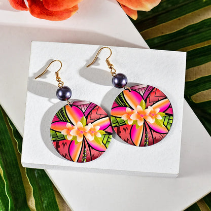Hawaiian Polynesian Plumeria Flower Earrings. 53 variations