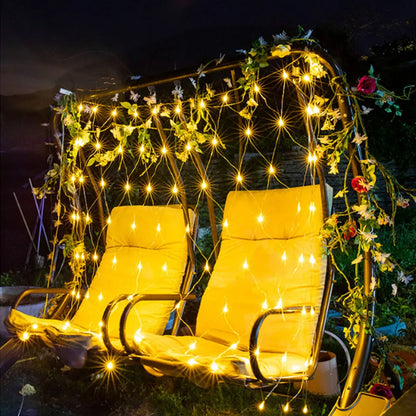 Christmas Snowflake LED Net Lights