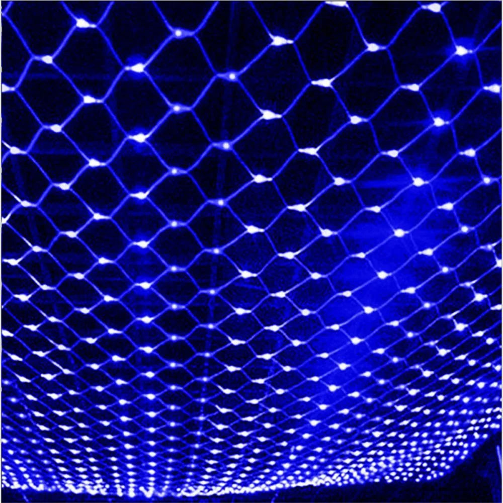 Christmas Snowflake LED Net Lights