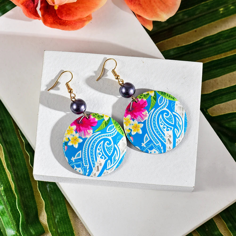 Hawaiian Polynesian Plumeria Flower Earrings. 53 variations