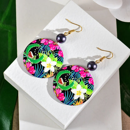 Hawaiian Polynesian Plumeria Flower Earrings. 53 variations