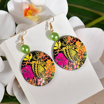 Hawaiian Polynesian Plumeria Flower Earrings. 53 variations