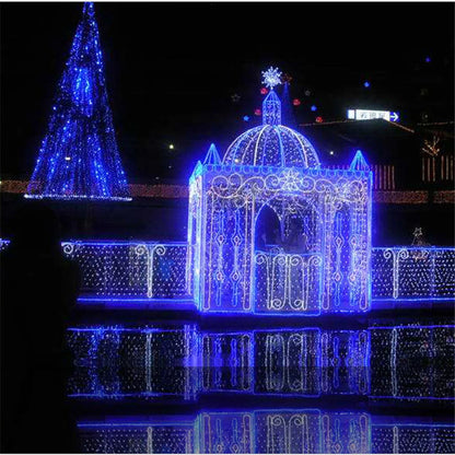 Christmas Snowflake LED Net Lights
