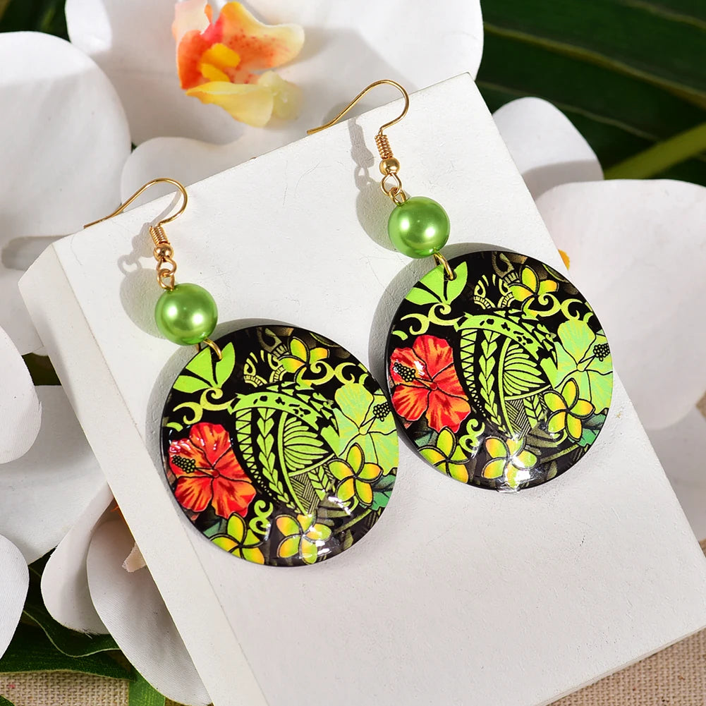 Hawaiian Polynesian Plumeria Flower Earrings. 53 variations