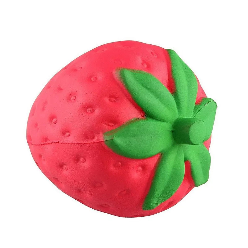 Super Jumbo Strawberry Squishy Cream Scented, Slow Rising, Antistress 11.5*9 CM