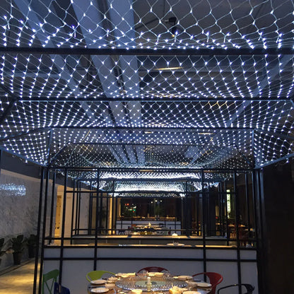 Christmas Snowflake LED Net Lights