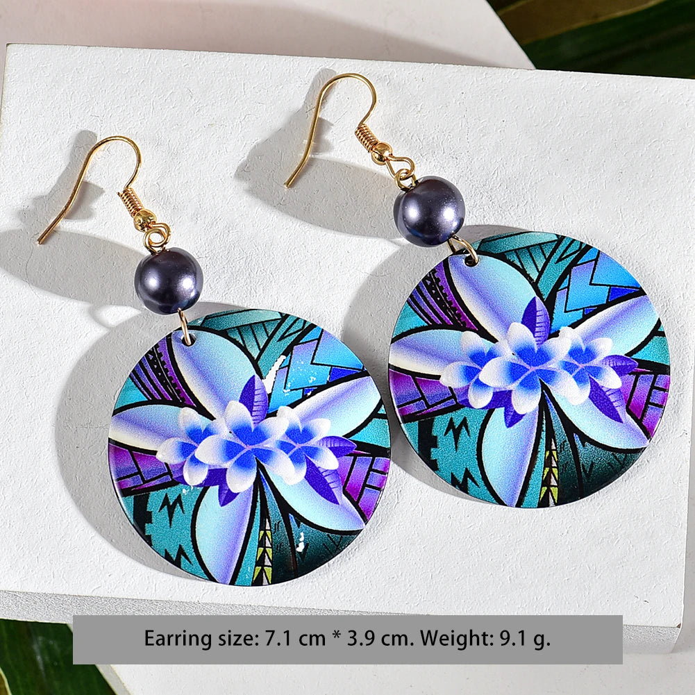 Hawaiian Polynesian Plumeria Flower Earrings. 53 variations