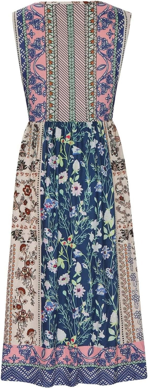 Sizes to 5XL, Sleeveless, Pullover, Tank Top, Dress with Pockets. Comes in 5 Designs