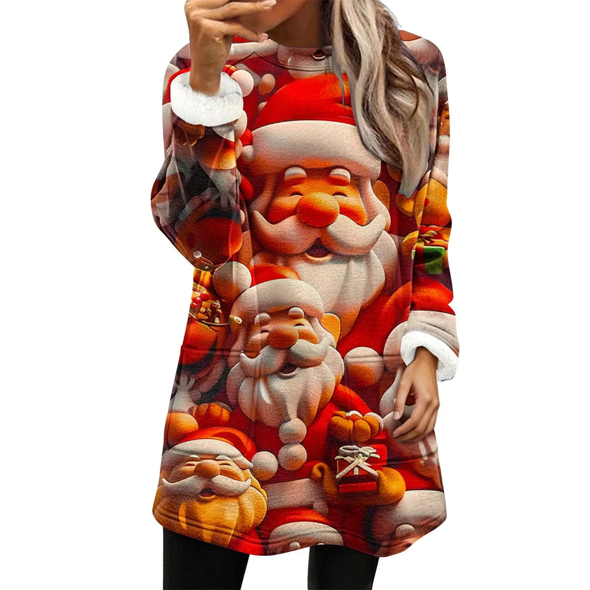 Casual Fleece Sweatshirts Women 15 prints or solids to choose from, with Pockets