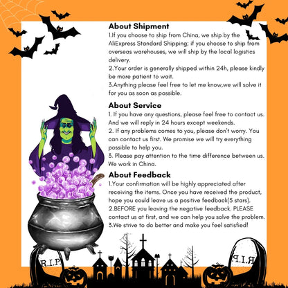 Indoor Halloween DIY Bubbling Witch Cauldron. Consists of 1 witch cauldron, cotton filling, 40 clear balls, and a string of twinkling lights, glue, and 10 simulated spiders.