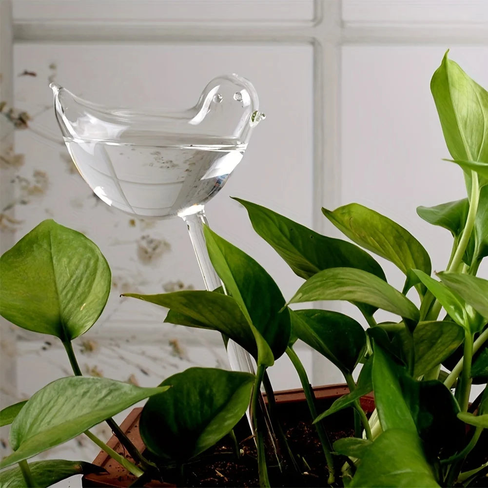 5 Packs Bird-Shaped Self-Watering Globes Perfect For Automatic Drip Flower Watering