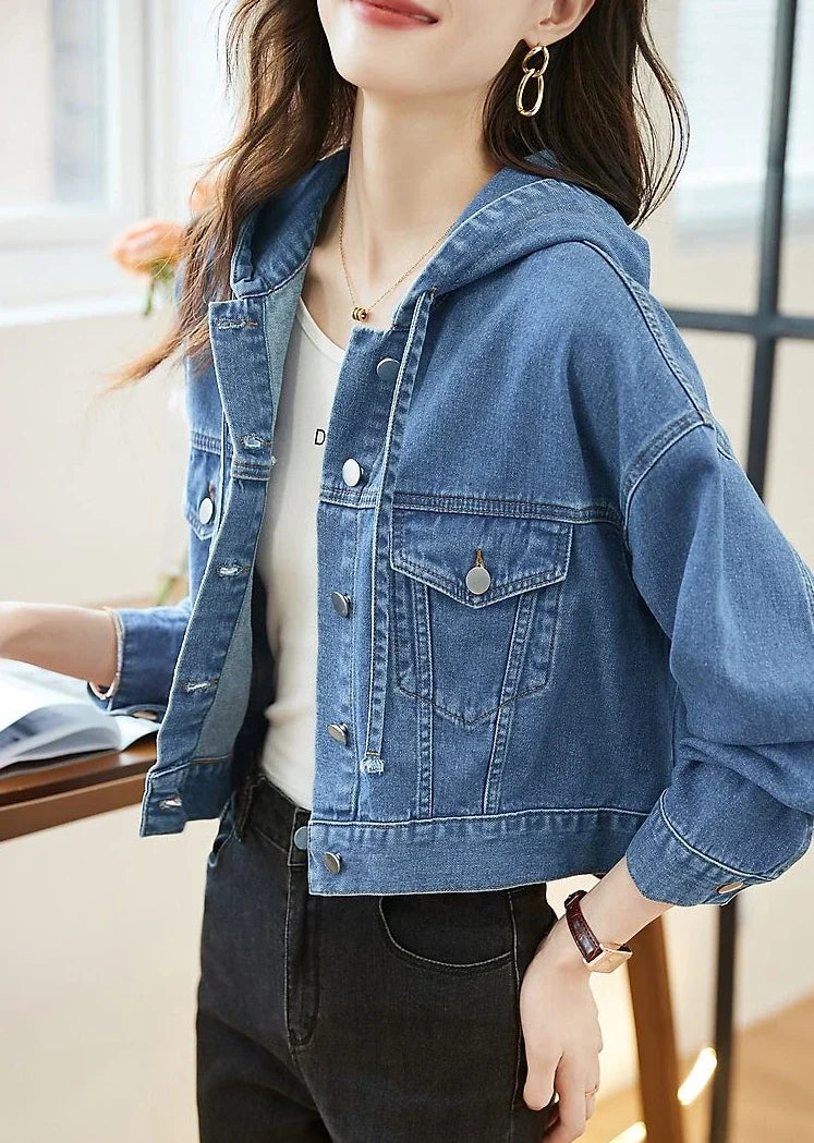 Short Hooded, Small Sizes, Denim Jackets