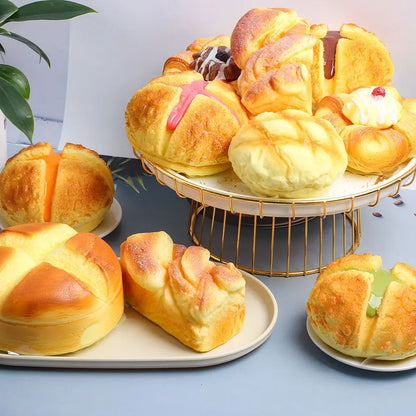 1Piece Slow Rebound Simulated Bread Series Squishies