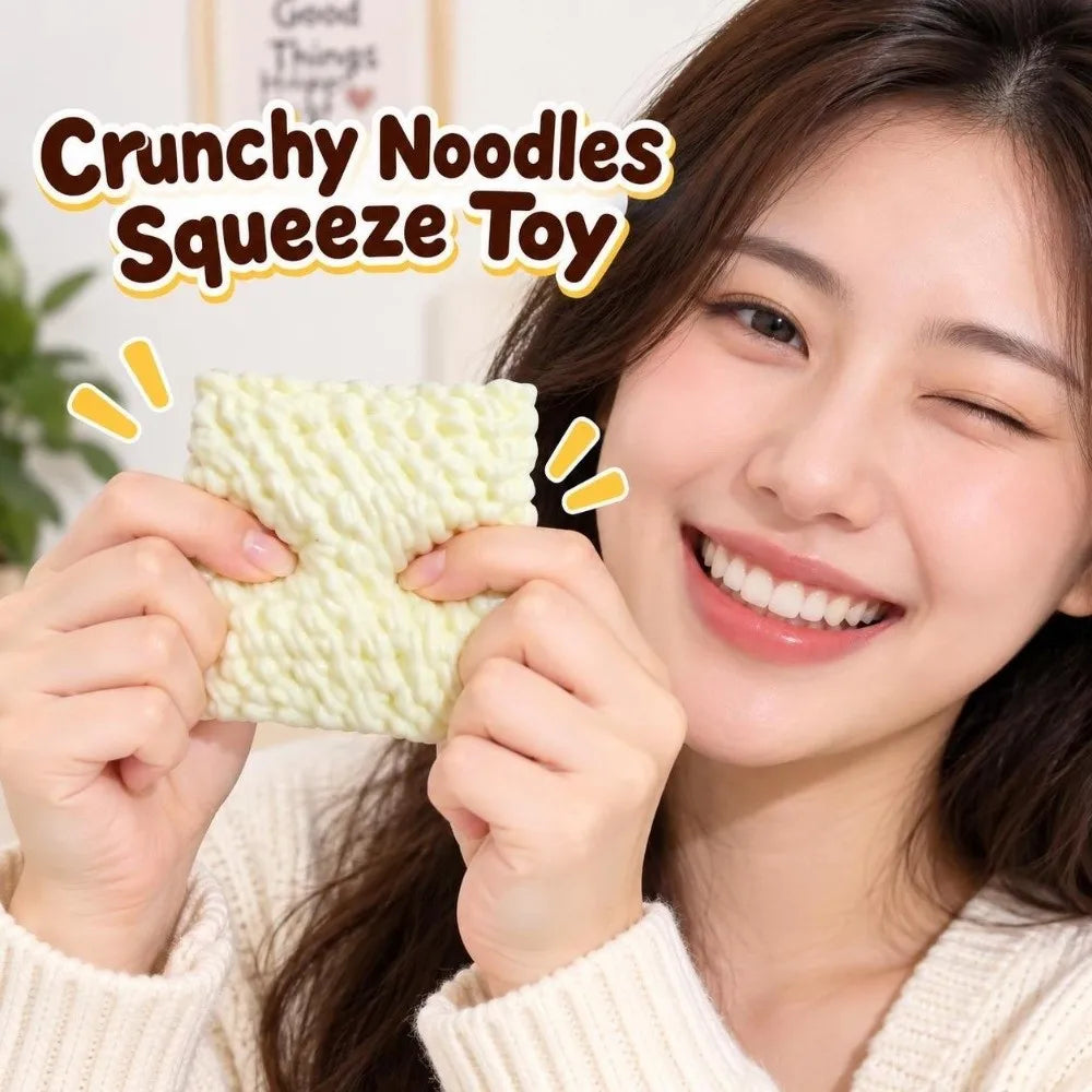 Crunchy Noodles Squeeze Sound Effects Moldable Crackling Noodles