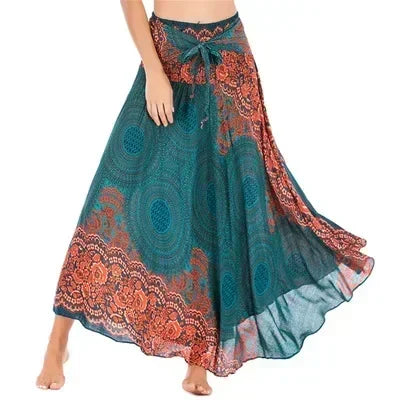 34 Different Designs of this Long Boho Bottom Lifts to Top Skirt, Vintage, Casual. 34 Different Designs