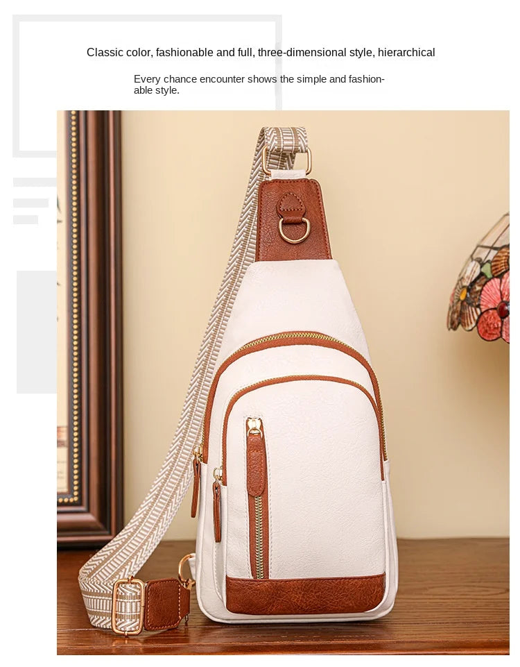 High Quality Sling Bag PU Leather Crossbody