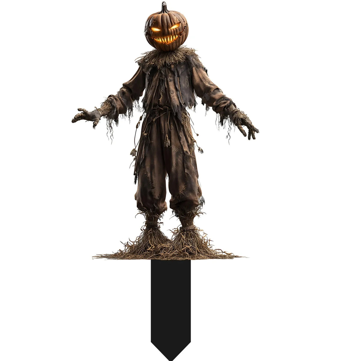 Halloween Thriller Plugin Courtyard Ornaments on Stakes. Each is approx 7 by 6 inches