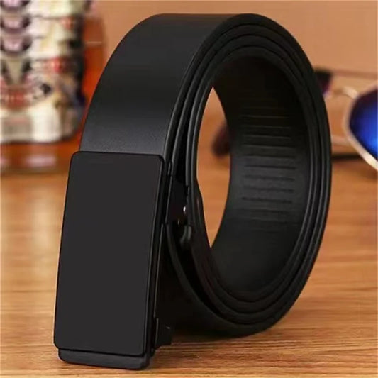 Plus sizes to 51 inches (130 cm). Hidden Headphone Jack, Quality Belts of Genuine Luxury Leather in Brown and Black