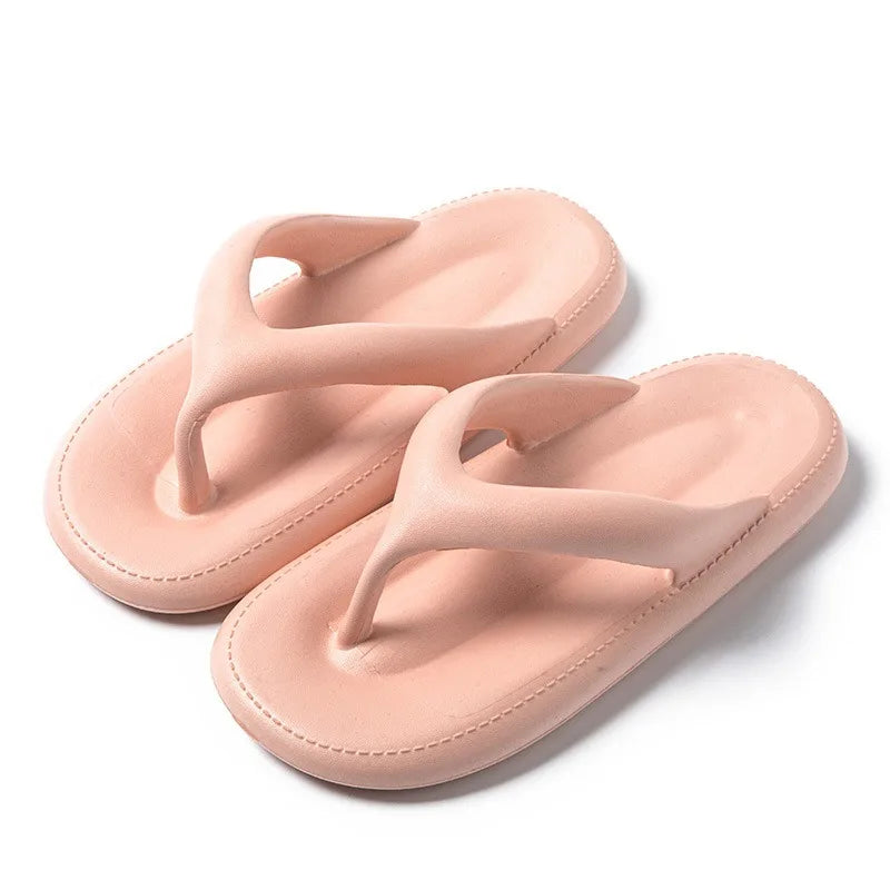 Bouncey sole flipflops in an assortment of colors