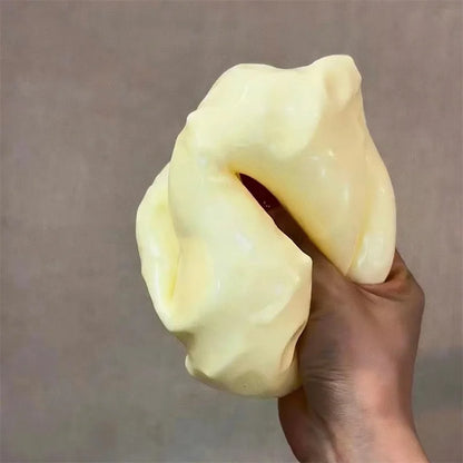 *-*Jumbo Cheese Cube Stress Ball