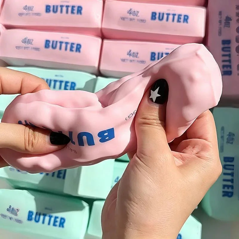 Crunchy Butter Stick Squishy Stress Ball. Great for Hand Exercises