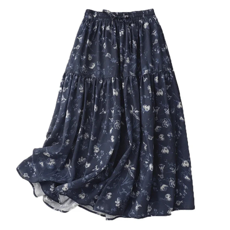Sizes to 2XL, Floral Print, Elastic Waist, Country Style,