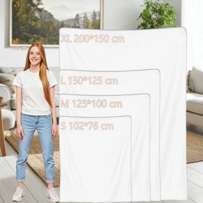 Christmas Highland Cow Fleece Blanket t for Home 150*125cm Piece. 25 Different Prints