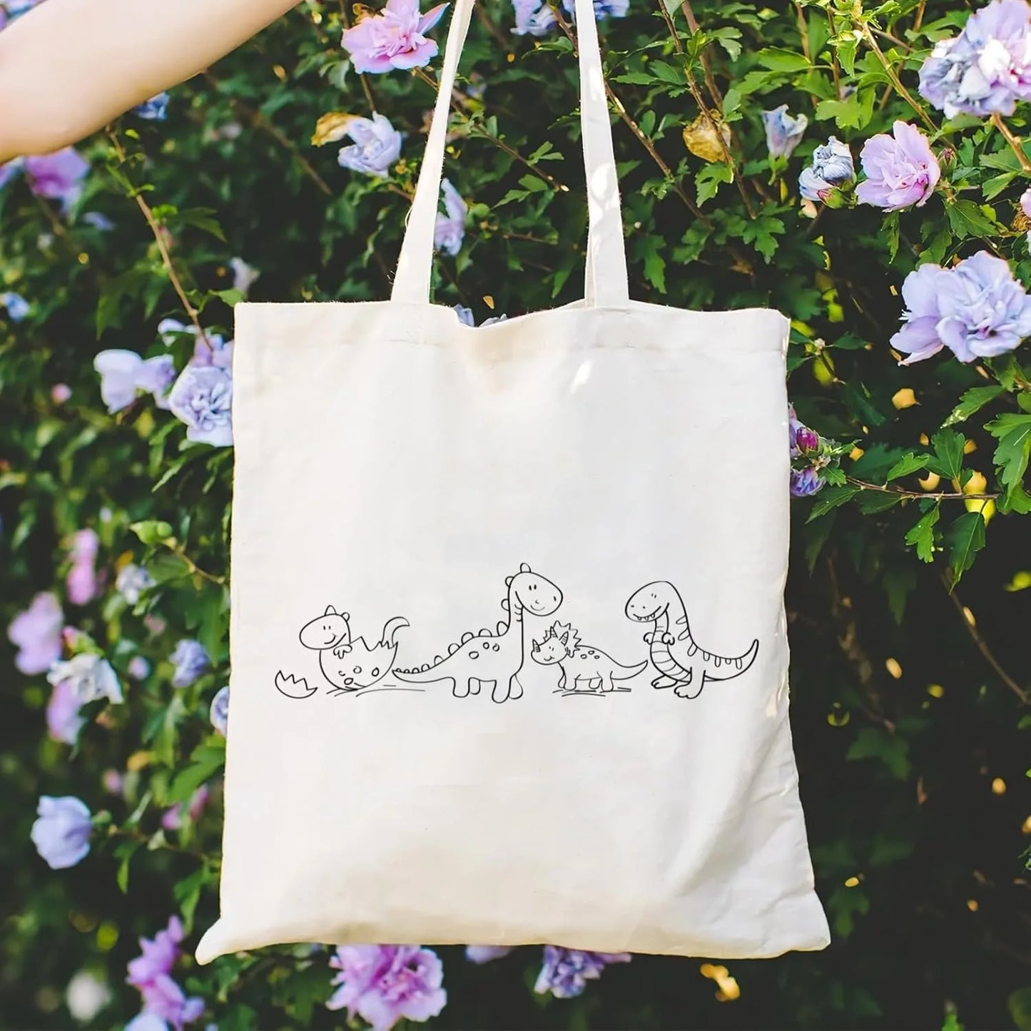 Canvas Book Themed Tote Bag Shoulder Bags. ALSO MAKES A GREAT GIFT BAG--WHY USE PAPER????