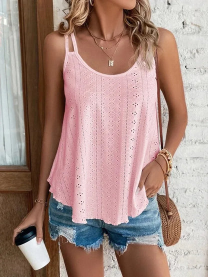 Large Sizes to 5xl Boho Leisure Simple Camis Tops Women's. 10 Different Colors